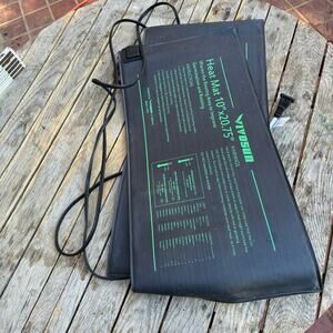 Lot X2 VIVOSUN Heat Mat 10"x20.75" Seedling Germination Propagation Warmer READ